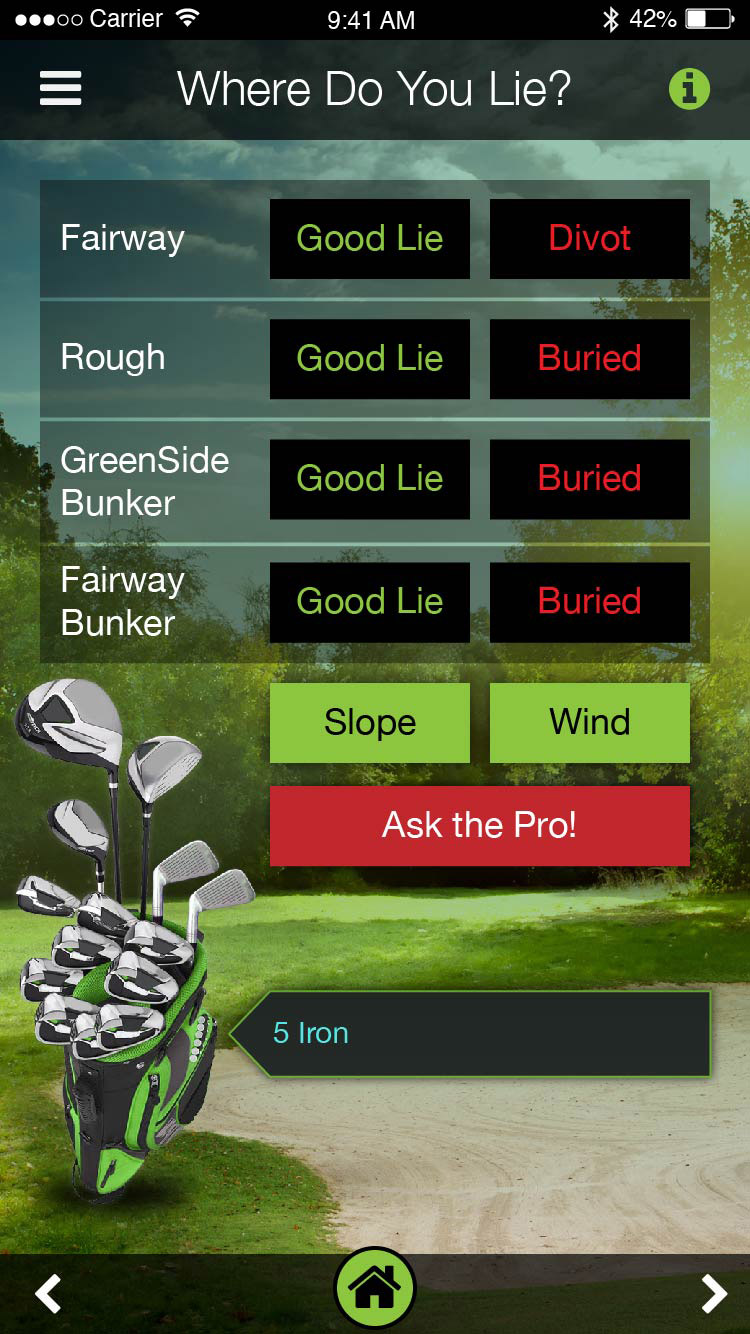 T-2-Green Golf App